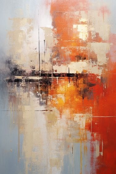Modern Art - Art abstrait texturé